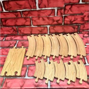 Thomas & Friends Wooden Railway curved track pcs